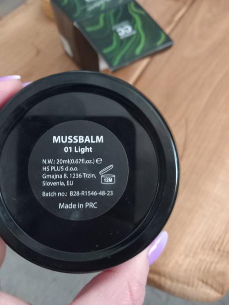 Make up mussbalm, 