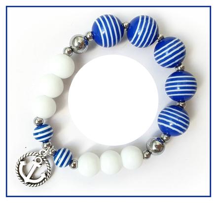 Náramok s hematitom,