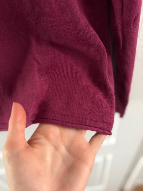 Luxusný rolák emilia parker  kašmír, hodváb, l