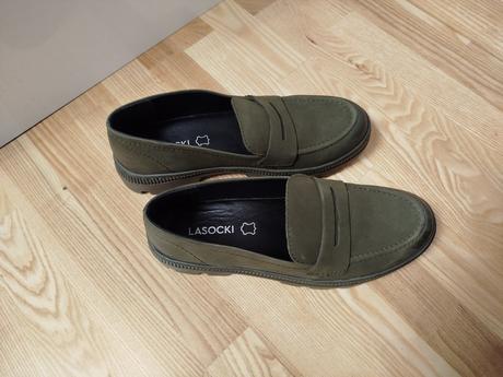 Lasocki kožené mokasíny pc 49.90e, lasocki,37 / 38
