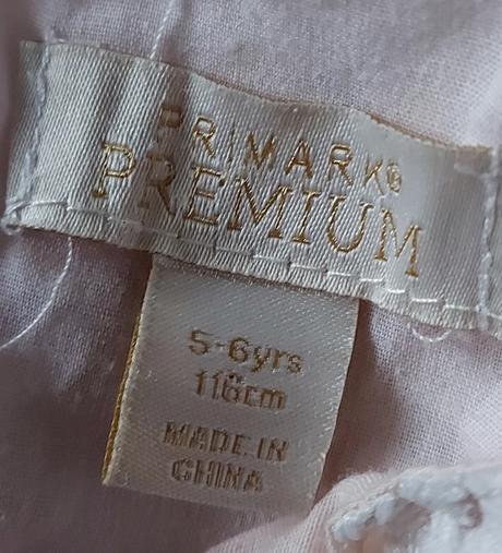 Slávnostné šaty, primark,116