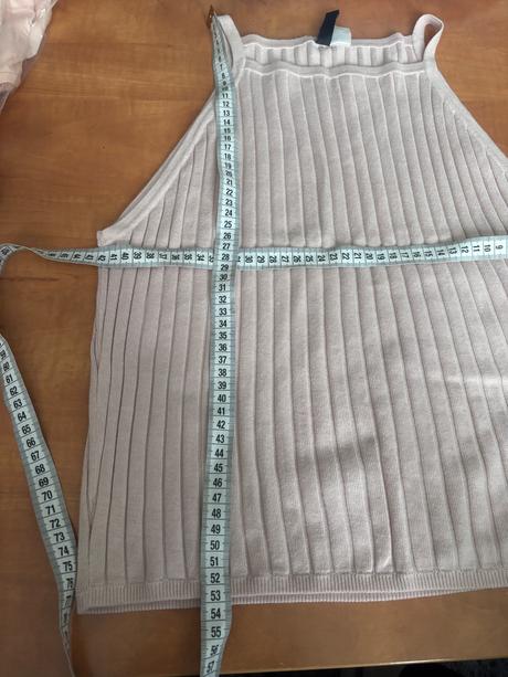 Pletené tielko, h&m,l