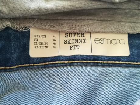 Tehotenské rifle esmara 44 super skinny, esmara,44