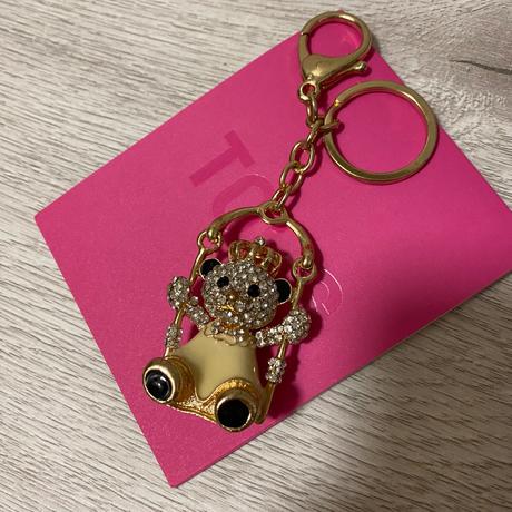 Luxusná kľúčenka s macíkom,