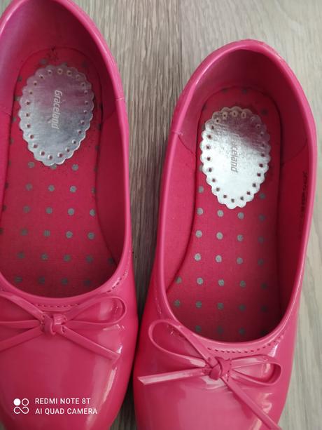 Lakované balerínky, deichmann,35