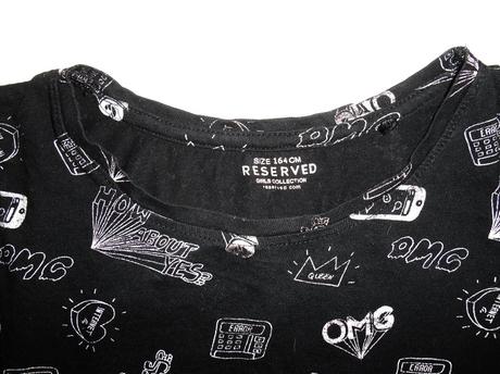 Bavlnené tričko reserved veľ.164, reserved,164