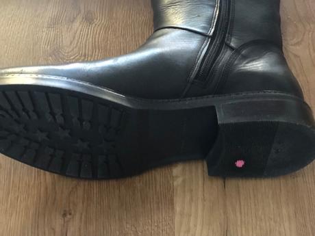 Celokozene cizmy nenosene, tommy hilfiger,42