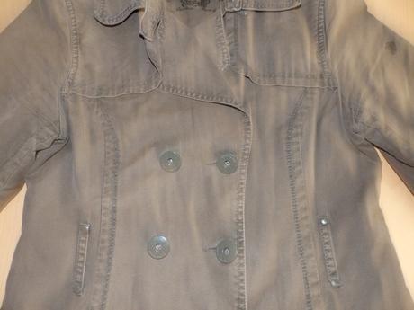 Olivova zelena prechodna bunda, xs