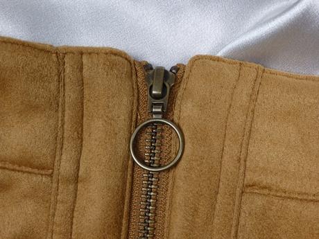 Sukňa s vzhľadom kože, esmara,44