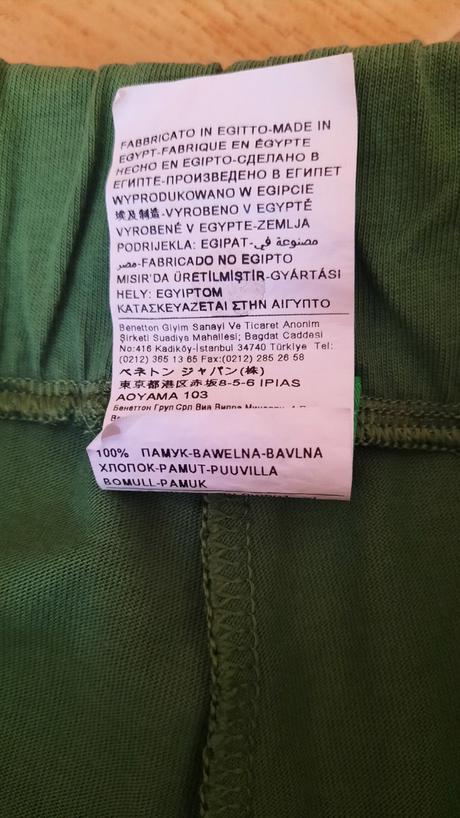 Kraťasy, benetton,146