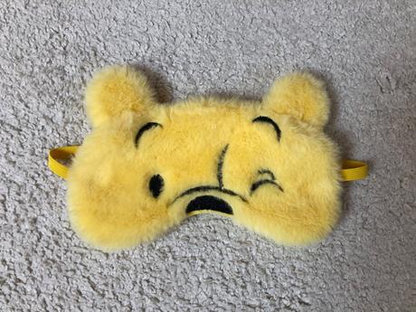 Maska na spanie - macko pu - nenosena,