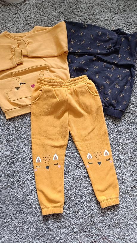 Komplet 2 mikiny a tepláky 110, f&f,110