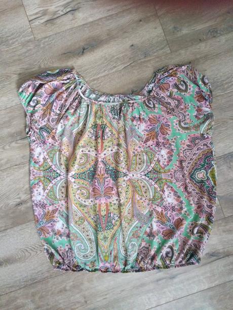 Pestrofarebná blúzka uni, 