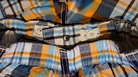 2ks krátke nohavice velk. 122, kiki&koko,122