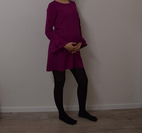 Cviklove tehotenske saty, vel. 38, 38