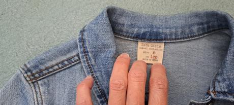 Riflová bunda, zara,128