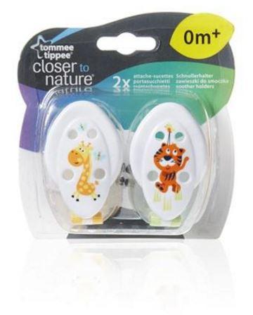 Tommee tippee 333636 klips na cumlík c2n, 2ks, tommee tippee