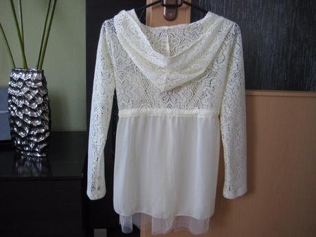 Čipkový kardigán, s