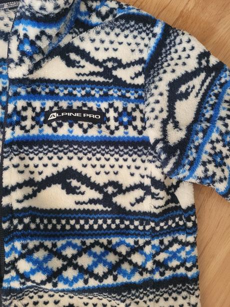 Zateplena mikina, alpine pro,152