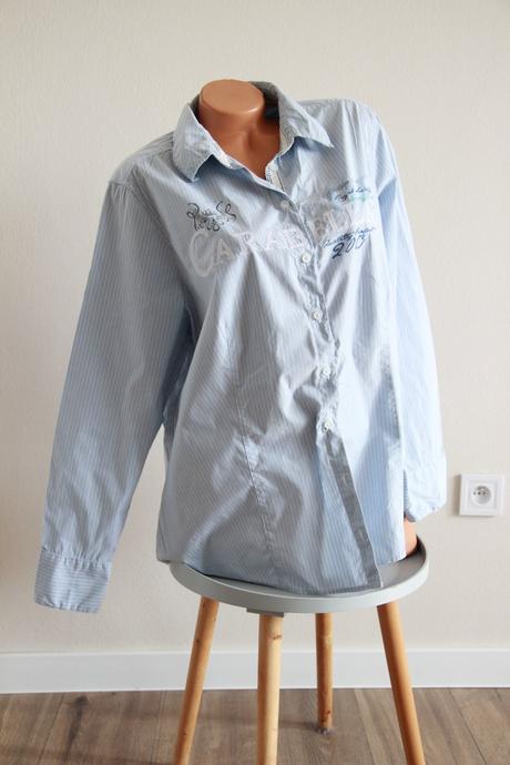 Bledo modrá bavlnená košeľa, xxxl, xxxl