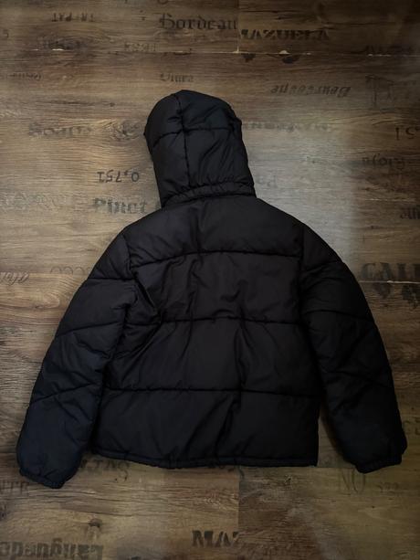 Čierna prešívaná bunda h&m 10-11r., h&m,146