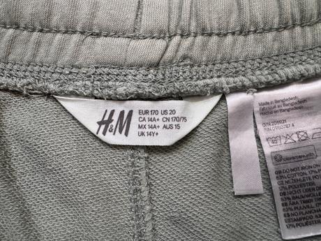 Šortky hm, h&m,170