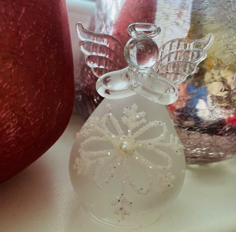 Vianočný anjelik dekorácia,