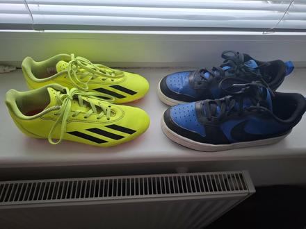 Tenisky  nike + kopačky adidasi vel.36/37, nike,37