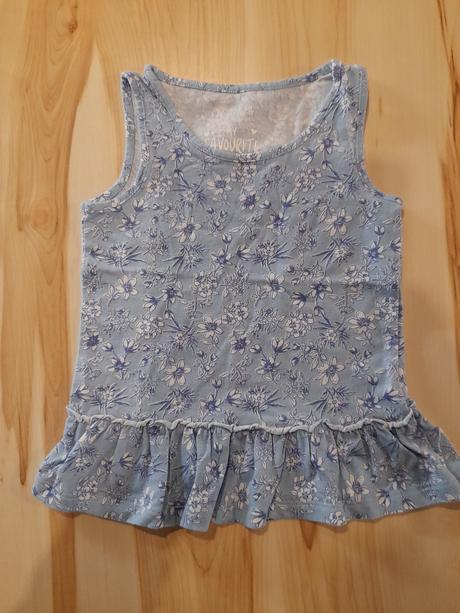 3 tričká s volánikom, f&f,98