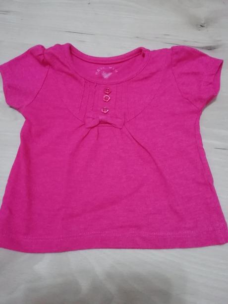 Cyklamenove tricko 56/62, f&f,56
