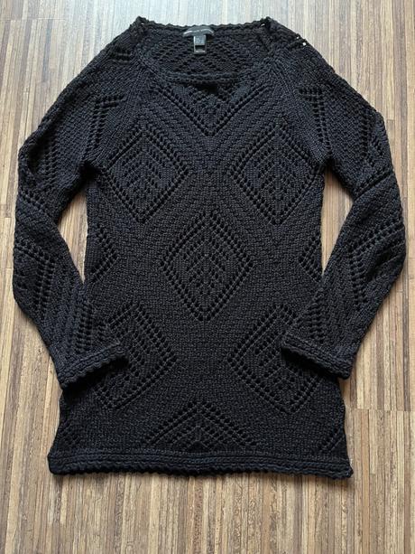 Mango elastický pletený pulóver 1x oblečený, mango,xs