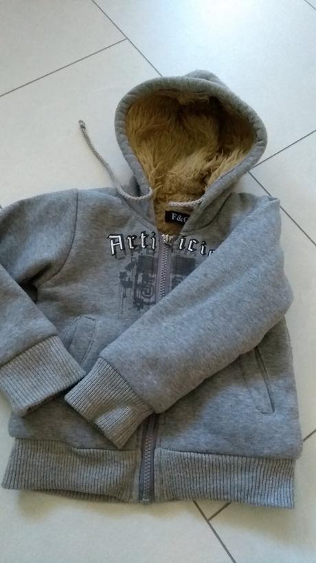 Hrubá mikinova bundička, f&g,92