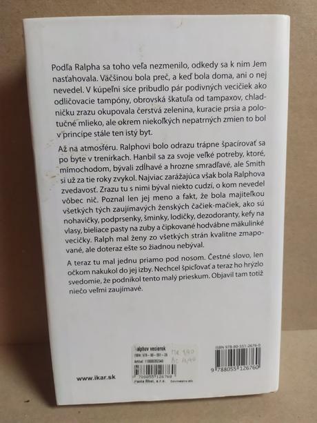 Ralphov večierok, lisa jewellová,