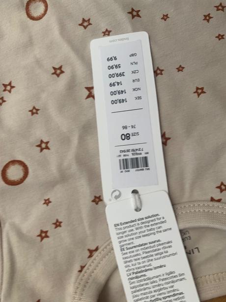 Rastúce body lindex 80/86, lindex,80 / 86 / 92