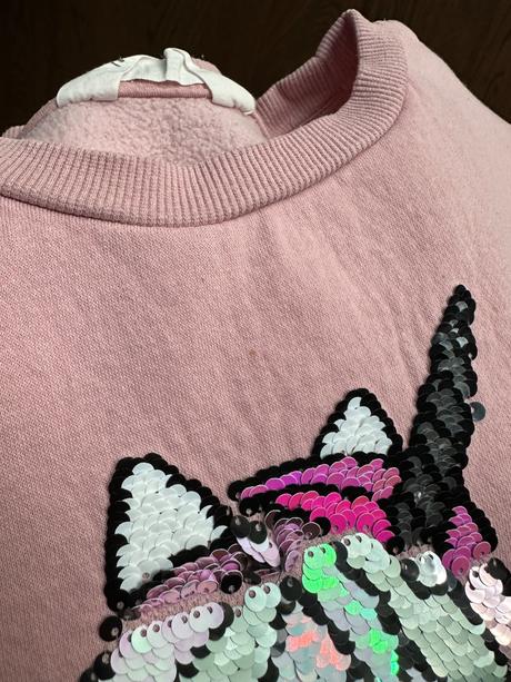 Mikina pre dievca, h&m,134