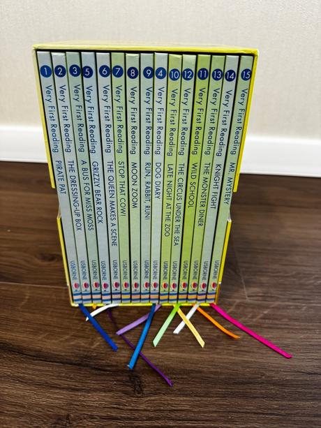 Usborne very first reading, kompletný set 15 kníh, 
