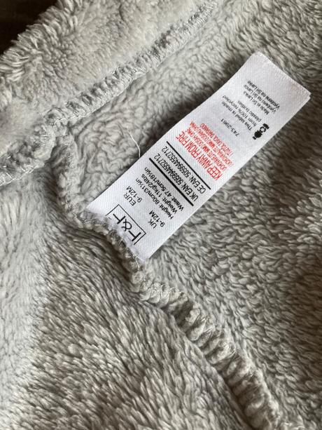 Mikina flísová s uškami, f&f,80