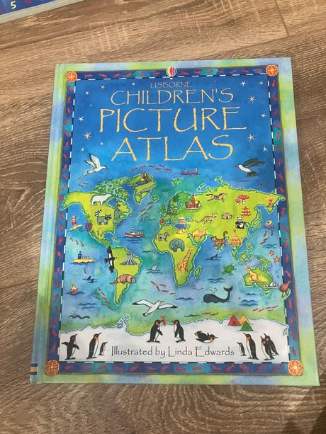 Anglický atlas pre deti usborne, 