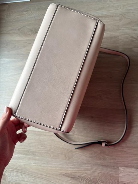 Štýlová ružová kabelka mango, mango