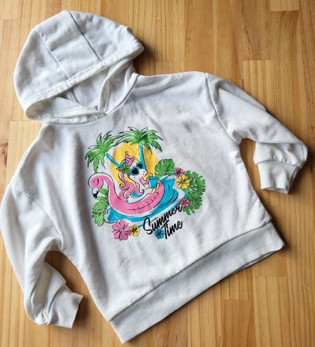 Mikina s jednorožcom primark 98 na 2-3 roky, primark,98