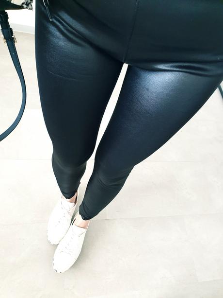 Čierne legíny s/m, s