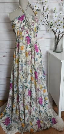 Krásne lahulinké šaty h&m, h&m,36