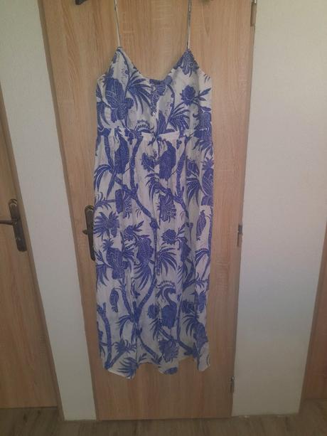 Letné maxi šaty, h&m,l