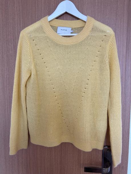 Munthe velkost 38 žltý sveter, m