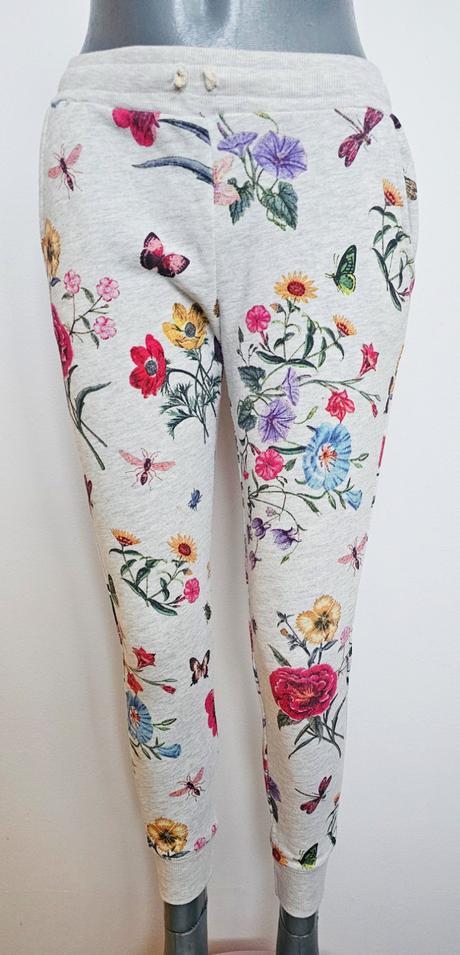 Tepláky s kvetmi, zara,164