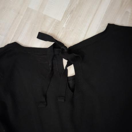 S/m lezerne saty s viazanim okolo krku, m