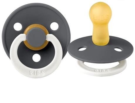 Bibs cumlík z prírodného kaučuku iron night (m) 1k, bibs