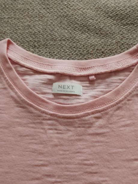 Dievčenské tričko s kvetinkami, next,146