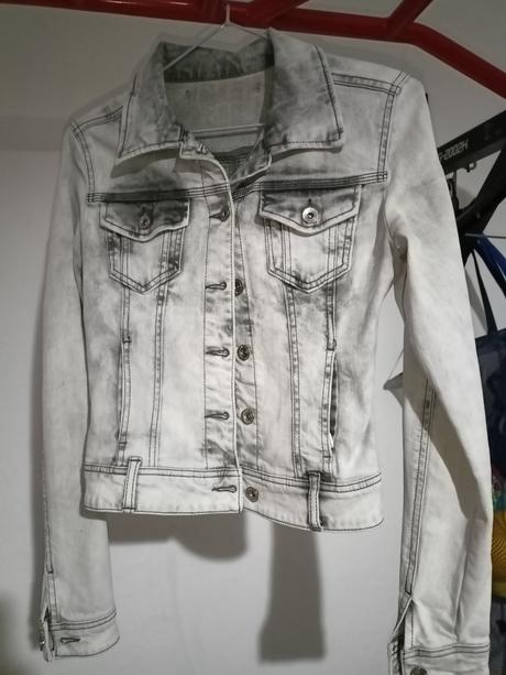 Svetlo siva riflova bunda xs, xs