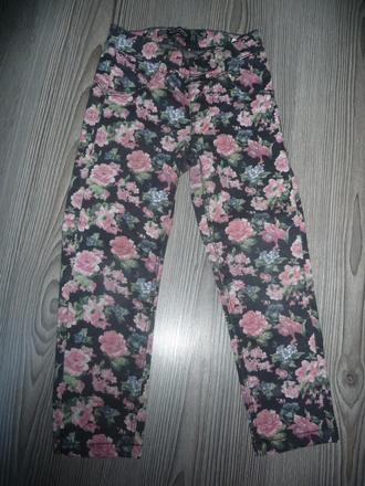 Kvietkované nohavice, terranova,98